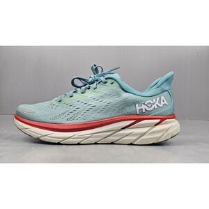 Hoka One One Clifton 8 Running Shoes Womens 9B Blue Sneakers Walking Athletic